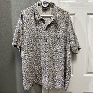 Vintage Men Patagonia Turtle Print Size Large